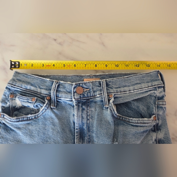 Mother The‎ Insider Ankle Denim Bloom And Doom Jeans - Picture 5 of 10